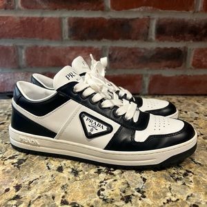 Prada low top court sneakers Size 37 (US 7)
